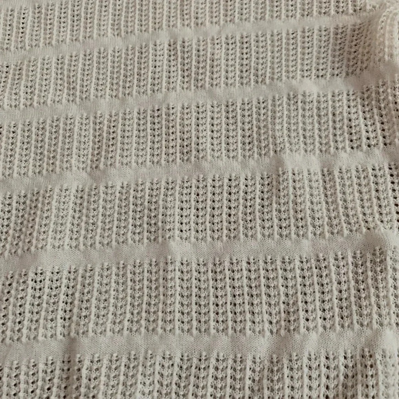 Ulla Johnson Cream Short Sleeve Sweater in Loose Knit Size XS - Picture 7 of 9